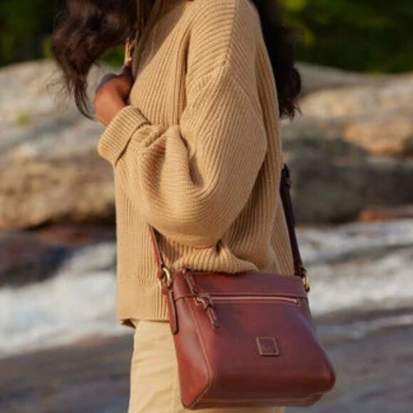 Dooney & Bourke Florentine Collection Allison Crossbody Bag - Picture 1 of 7